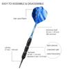 sanfeng Professional Soft Tip Darts Set 20 Grams W/O-Rings- 30 Darts Plastic Tip + Blue Aluminum Shafts + 6 Standard Flights + Portable Case for Electronic Dart Board view 2