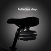 Bike Saddle Bag Fully Waterproof | Large Capacity | Tough EVA 3D Shell | Buckle Install Cycling Bag view 2