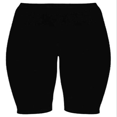 Womens Gym Sports Wear Stretchy Hot Pants Ladies Neon Skinny Cycling Wear Shorts Black Small/Medium