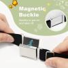 XZQTIVE 2 Pack Kids Adjustable Magnetic Belt Boys Girls Elastic Belt with Easy Magnetic Buckle view 3