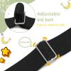 XZQTIVE 2 Pack Kids Adjustable Magnetic Belt Boys Girls Elastic Belt with Easy Magnetic Buckle view 4