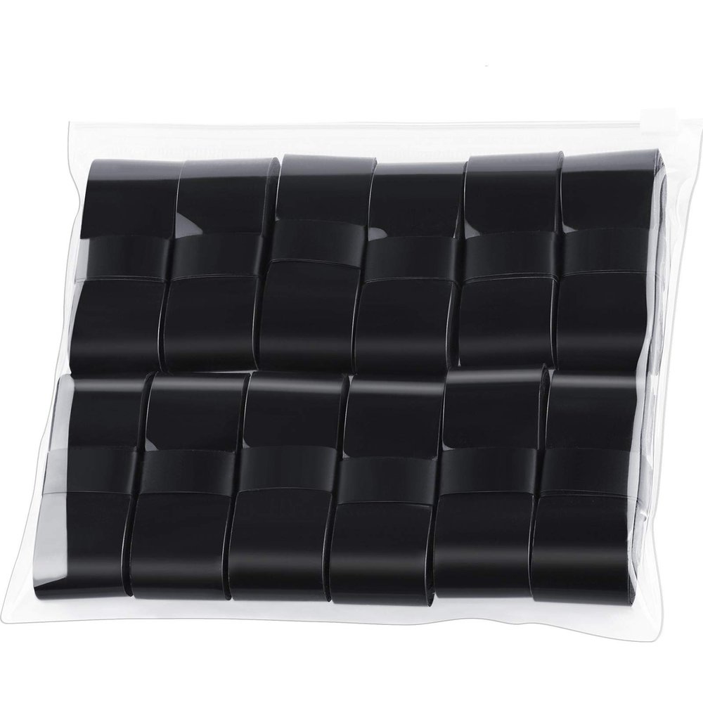 12 Pieces Tennis Racket Grip Tape, Badminton Racket Overgrip, Absorbent Non Slip Overgrip Replacement for Tennis, Badminton, Squash, Padel Rackets