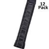 12 Pieces Tennis Racket Grip Tape, Badminton Racket Overgrip, Absorbent Non Slip Overgrip Replacement for Tennis, Badminton, Squash, Padel Rackets view 2