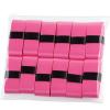 12 Pieces Tennis Racket Grip Tape, Badminton Racket Overgrip, Absorbent Non Slip Overgrip Replacement for Tennis, Badminton, Squash, Padel Rackets(Pink,12 Pieces) view 1