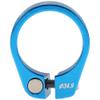 VGEBY1 Bicycle Seat Post Clamp Bike Seat Tube Clip 34.9MM Aluminum Alloy Cycling Seatpost Accessory(Blue) view 2