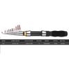 Alomejor Fishing Rod Portable Small Short Sea Pole Mini Sea Fishing Tools Telescopic Fishing Rod for Travel Seawater Freshwater Bass Trout Fishing(2.) view 3