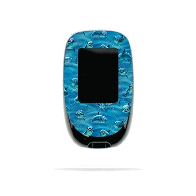 MightySkins Skin Compatible with Accu-Chek Nano - Dolphin Gang | Protective, Durable, and Unique Vinyl Decal wrap Cover | Easy to Apply, Remove, and Change Styles | Made in The USA