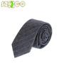 6CM Slim Plaid Ties For Men Linen Wool Neck Ties Striped Checks Many Types Available (A19) view 3