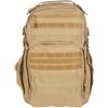 Fox Outdoor Products Liberty Tac Pack | 28L MOLLE Tactical Daypack with Dual Compartments, Hydration Pocket & Organizer Panel, Coyote view 2