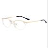 Bestgift Women's Non-Prescription Round Frame Clear Lens Glasses Transparent One Size view 1