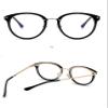 Bestgift Women's Non-Prescription Round Frame Clear Lens Glasses Transparent One Size view 2