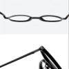 Bestgift Women's Non-Prescription Round Frame Clear Lens Glasses Transparent One Size view 4