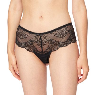 Aubade Women's Danse des Sens Saint-Tropez Brief, Black (Noir), Extra Large
