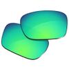 Glintbay 100% Precise-Fit Replacement Lenses for Oakley Triggerman OO9266 - Polarized Green Mirror view 2