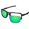 Glintbay 100% Precise-Fit Replacement Lenses for Oakley Triggerman OO9266 - Polarized Green Mirror view 3