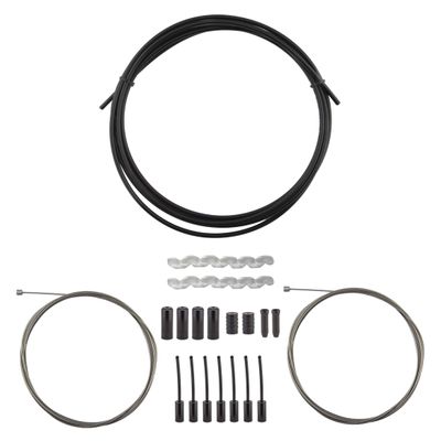 Origin8 Slick Compressionless 2X Gear Cable/Housing Kit