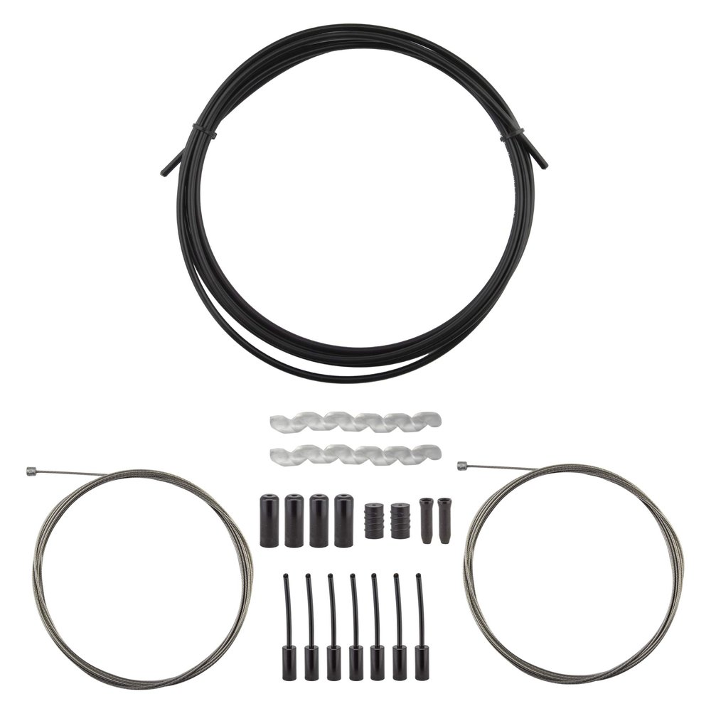 Origin8 Slick Compressionless 2X Gear Cable/Housing Kit