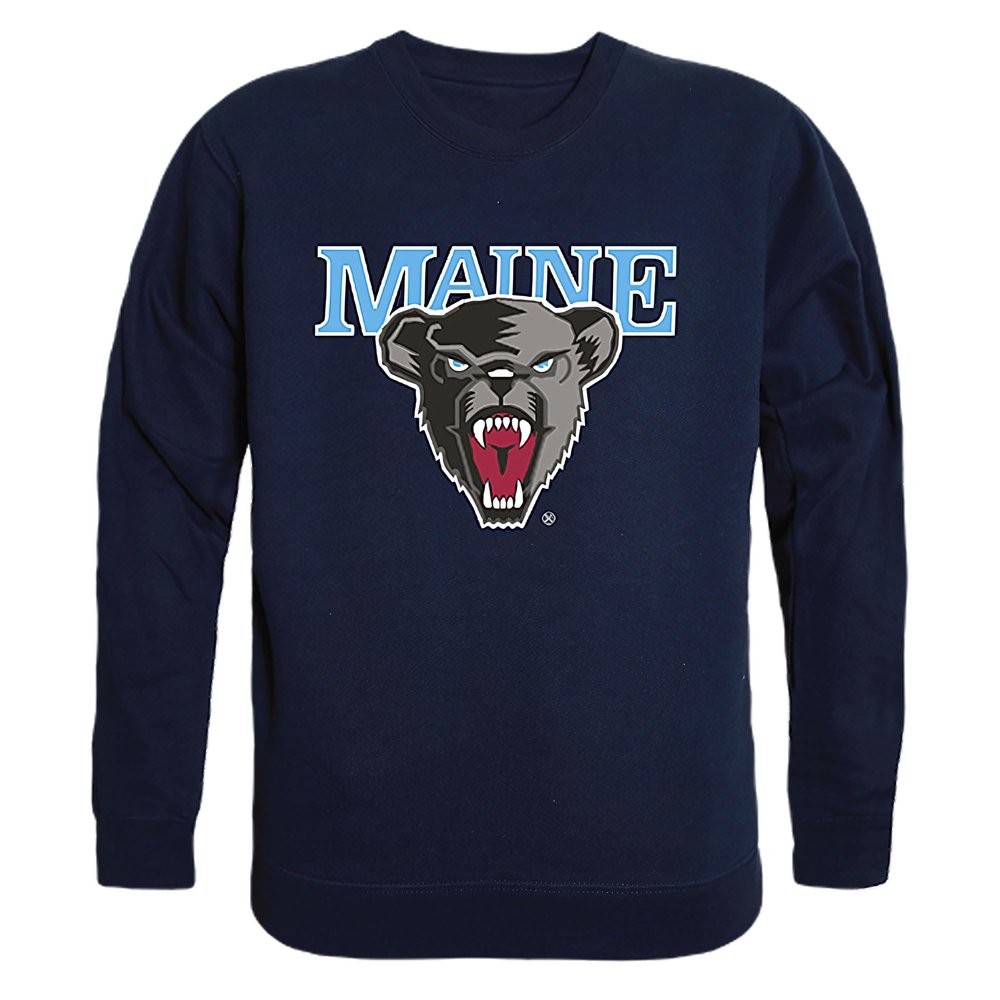 W Republic Maine Black Bears Campus Crewneck Sweatshirt Navy Medium