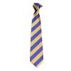 7.5CM New Striped Ties For Men Microfiber College Ties Regular School Daily Costume (A21 yellow+blue) view 1
