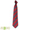 7.5CM New Striped Ties For Men Microfiber College Ties Regular School Daily Costume (A7 grey+red) view 2