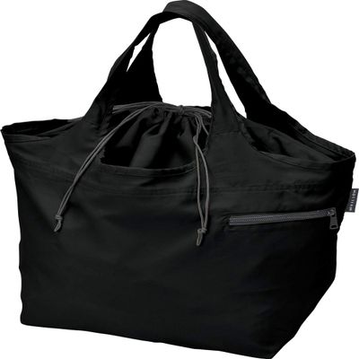 MOTTERU Kururito MO-1101-009 Big Marche Bag, Black