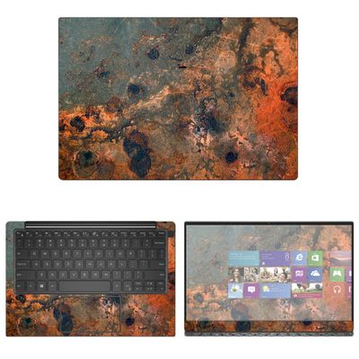 Decalrus - Protective Decal Abstract Rock Formation Skin Sticker for Dell XPS 9380 (13.3" Screen) case Cover wrap DExps13_9380-149