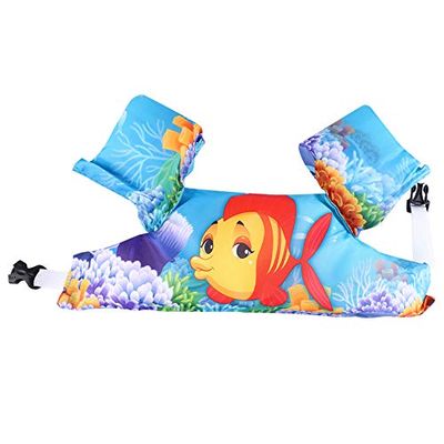 Kids Swim Armbands, Safe Floating Support Swim Sleeves, Medium for Children Beach Pool Water Play