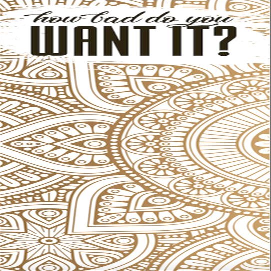 Motivational/Inspirational Eco-Friendly, No-Slip Grip with Microfiber Hot Yoga, Bikram and/or Pilates Towel - Extra Long - Microfiber Suede Material - Machine Washable (DO You Want IT?)