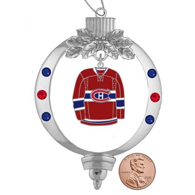 NHL Jersey Ornament (Montreal Canadians Red)