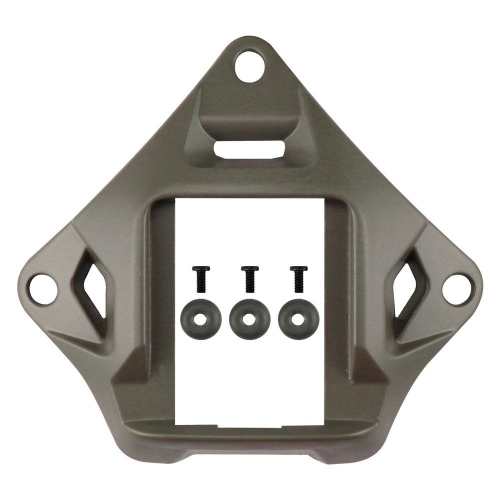 AOUTACC Tactical Helmet NVG Mount Shroud Steel Sports Camera Bracket Base for Fast Helmet (G)