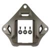 AOUTACC Tactical Helmet NVG Mount Shroud Steel Sports Camera Bracket Base for Fast Helmet (G) view 1
