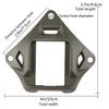 AOUTACC Tactical Helmet NVG Mount Shroud Steel Sports Camera Bracket Base for Fast Helmet (G) view 3