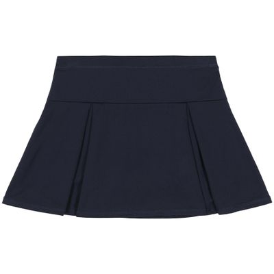 Nautica Girls' School Uniform Sensory-Friendly Performance Pleated Scooter, Navy, 14