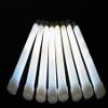 DirectGlow 6 inch 15mm Premium Glow Sticks with Lanyards 12+ Hour Glow (White, 12 Count) view 2