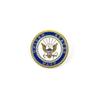 Aminco United States Navy Logo Pin, Navy, 2 view 1