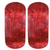 Cal 7 Blank Maple Skateboard Decks with Grip Tape| Two Pack (Red, 8.5 inch) view 1