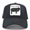 Animal Baseball Cap Patch Embroidered Unisex Women Low Profile Trucker Hat Men Plain Mesh Adjustable Outdoor Sport Hunt Ball Caps (Sheep) view 2
