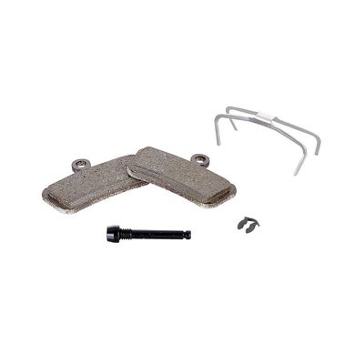 SRAM Disc Brake Pads - Organic Compound, Steel Backed, Powerful, For Trail, Guide, and G2