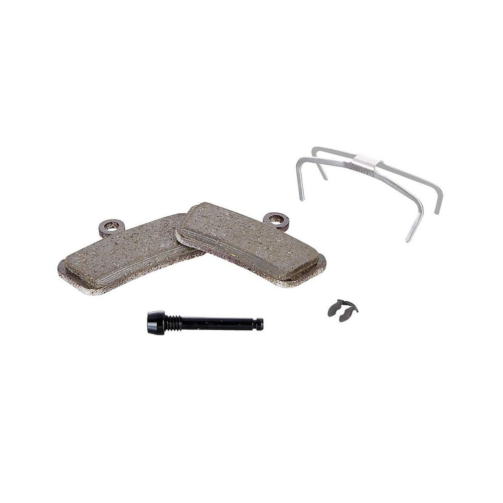 SRAM Disc Brake Pads - Organic Compound, Steel Backed, Powerful, For Trail, Guide, and G2