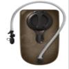 CamelBak Mil Spec Crux 85oz/2.5L Reservoir with Brown Tube Cover - Tactical Hydration Bladder - Faster Water Flow Rate - Leak-Proof Water Bladder - Ergonomic Shape - Big Bite Valve - BPA-Free, Brown view 1