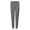 Hurley Boys' Big Fleece Jogger Pants, Dark Grey Heather Solar, XL view 1