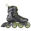 Rollerblade Zetrablade Elite Men's Adult Fitness Inline Skate, Black and Lime, Performance Inline Skates, 6 view 2