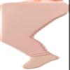 Freestyle by Danskin Big Girl's Single Pack Footless Tights, Satin Pink, Small view 1