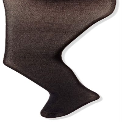 Freestyle by Danskin Girls' Single Pack Footed Tights, Black, Small
