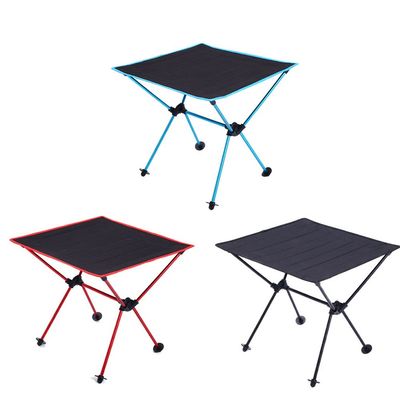 esunhz Outdoor Camping Portable Lightweight Folding Table Oxford Cloth Aviation Aluminum Alloy Picnic Barbecue Table