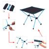 esunhz Outdoor Camping Portable Lightweight Folding Table Oxford Cloth Aviation Aluminum Alloy Picnic Barbecue Table view 3