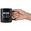Regalika Mom You are The Best Mug 11oz Black view 3