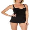 Rose Marie Reid Ladies' Swim Dress (Black, S) view 1