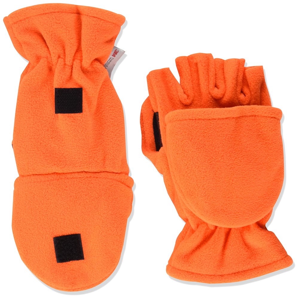 FLEECE FLIP MITTEN-BLAZE