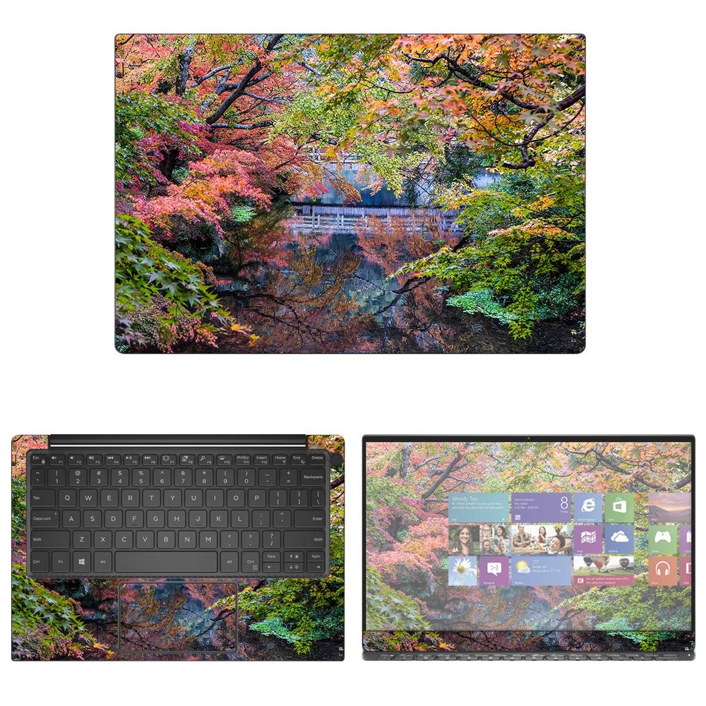 Decalrus - Protective Decal Nature Scenery Skin Sticker for Dell XPS 9380 (13.3" Screen) case Cover wrap DExps13_9380-253